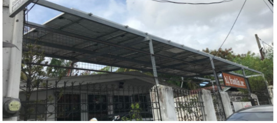 5kW Single-phase Grid-tie Solar PV System - Carport