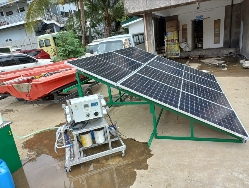 Self-sufficient and affordable drinking water supply
