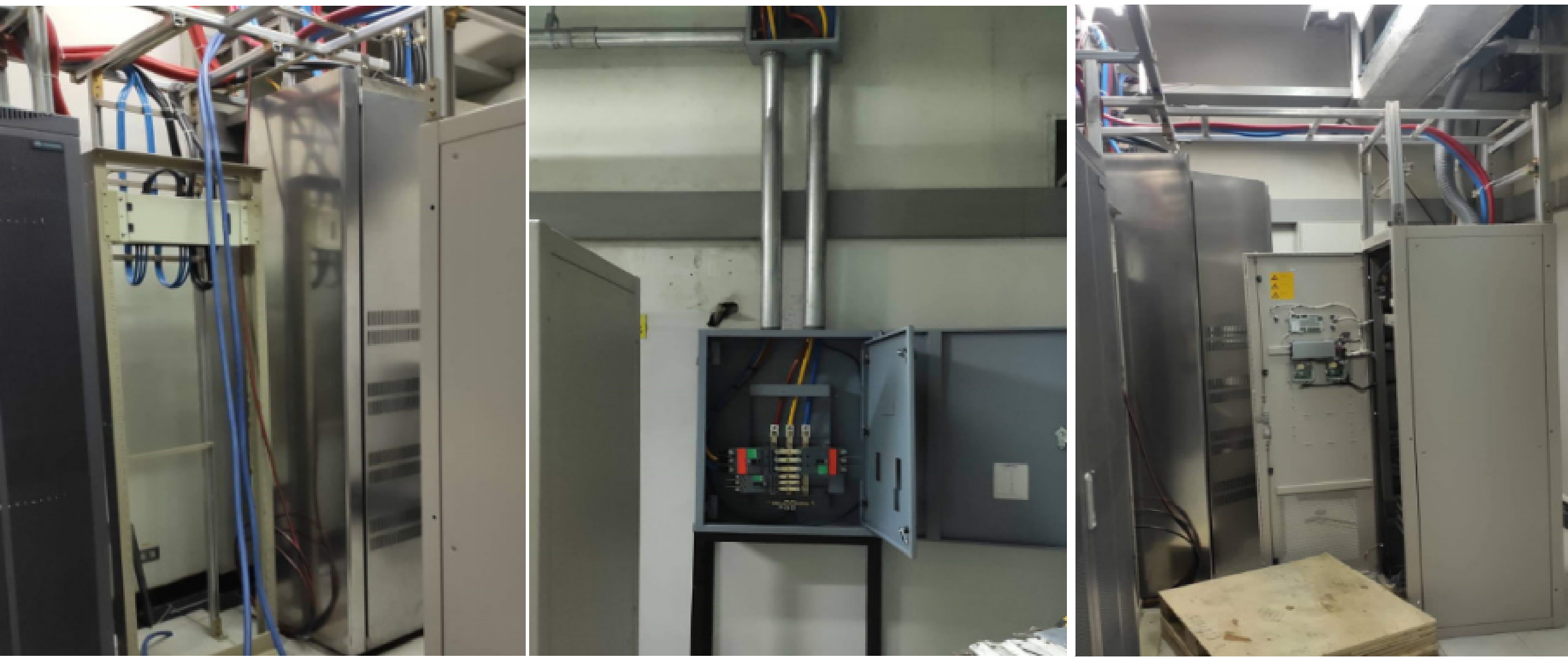 Rectifier electrical wiring and panel board installation